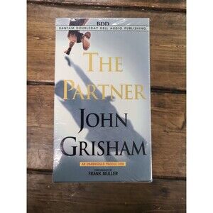 New Factory Sealed The Partner By John Grisham Audio Cassette Tapes audiobook